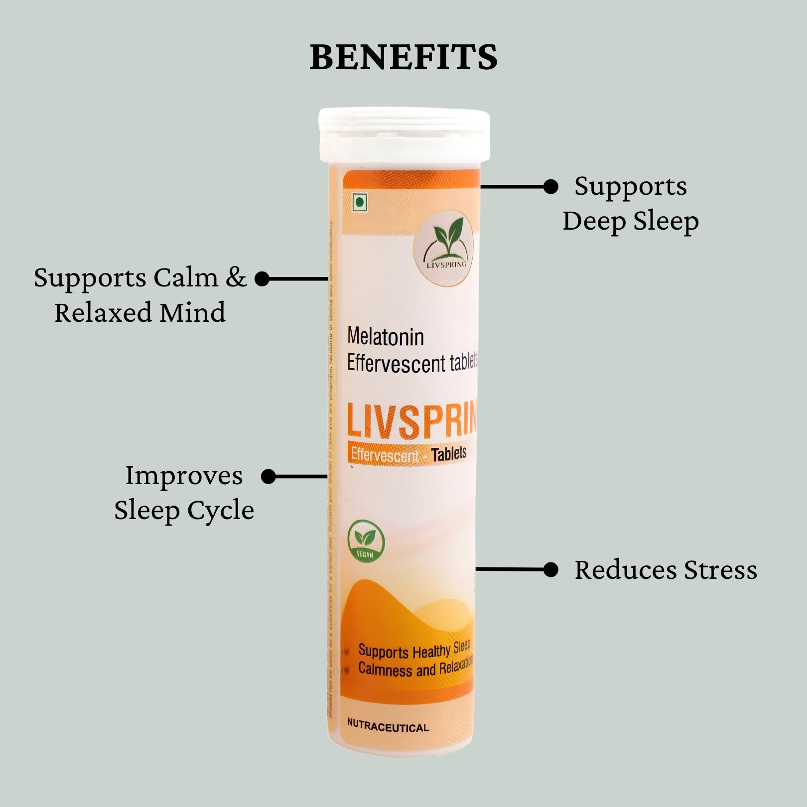 Livspring Melatonin Tablets