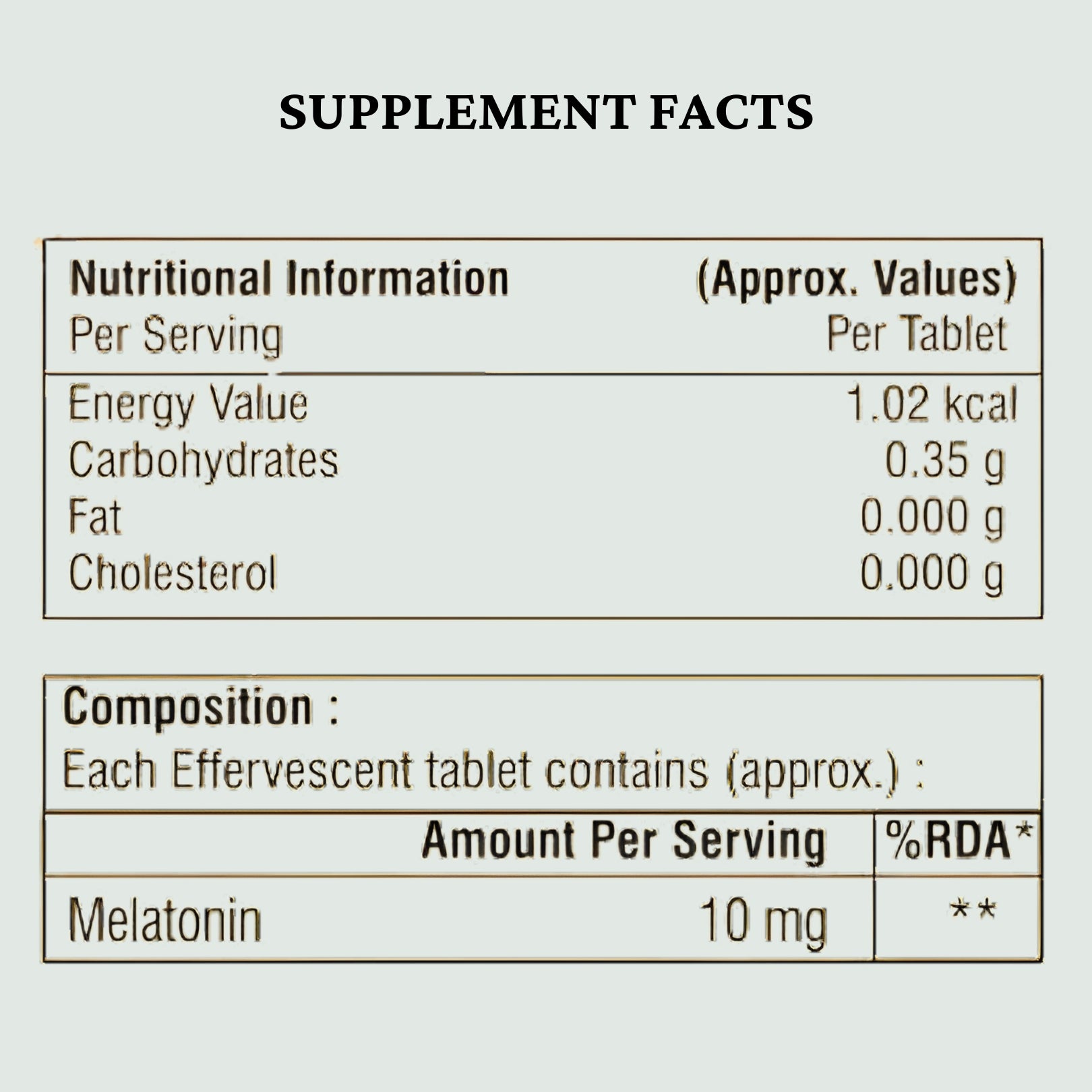 Livspring Melatonin Tablets