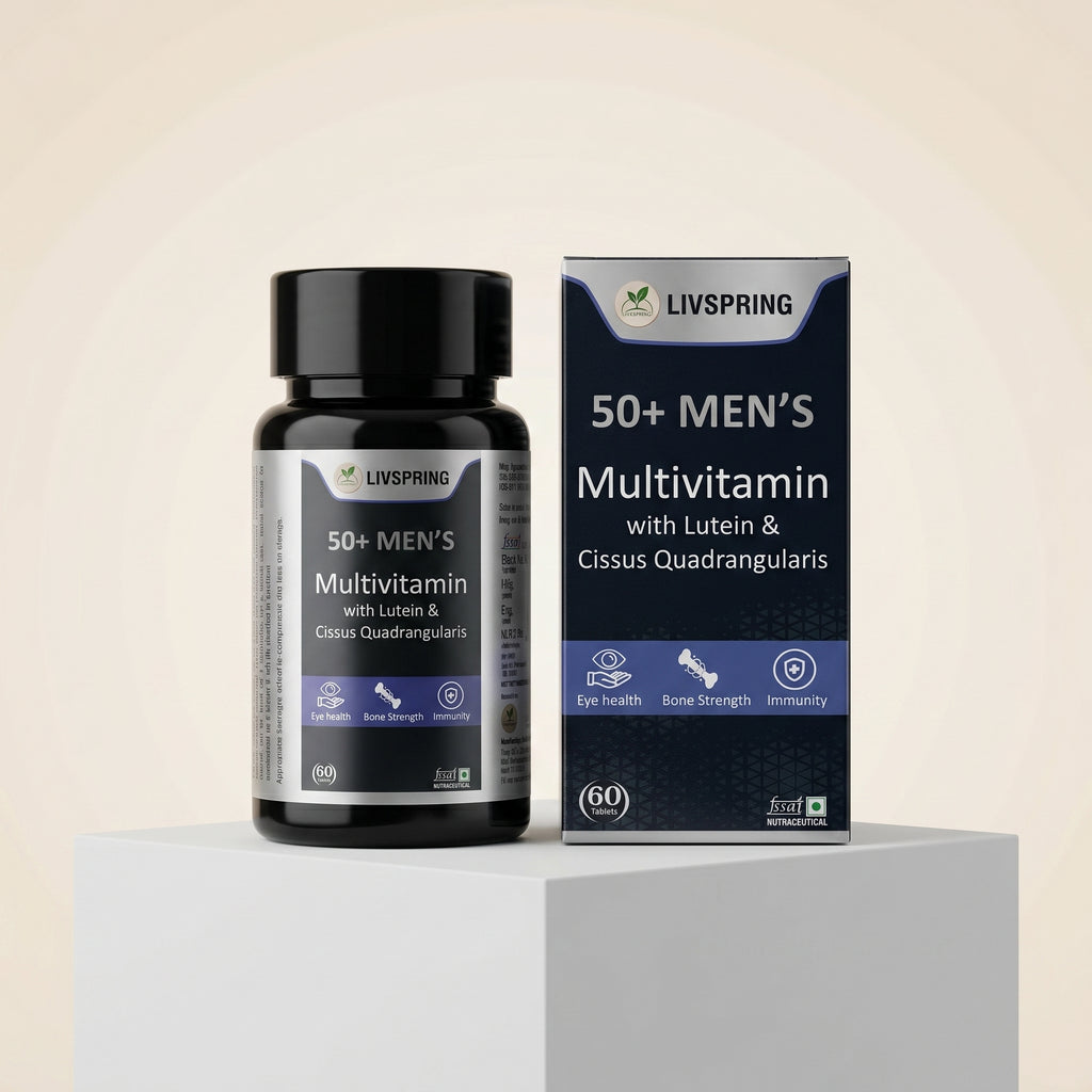 LivSpring Multivitamin for Men (50+ yrs)