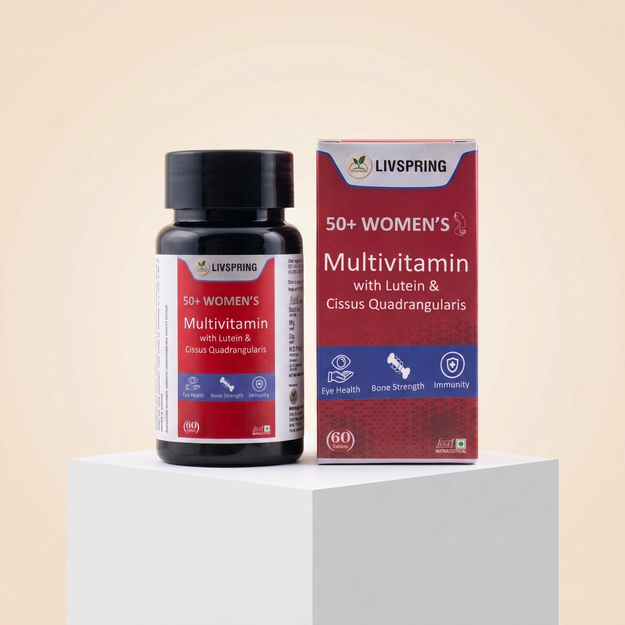 LivSpring Multivitamin for Women (50+ yrs)
