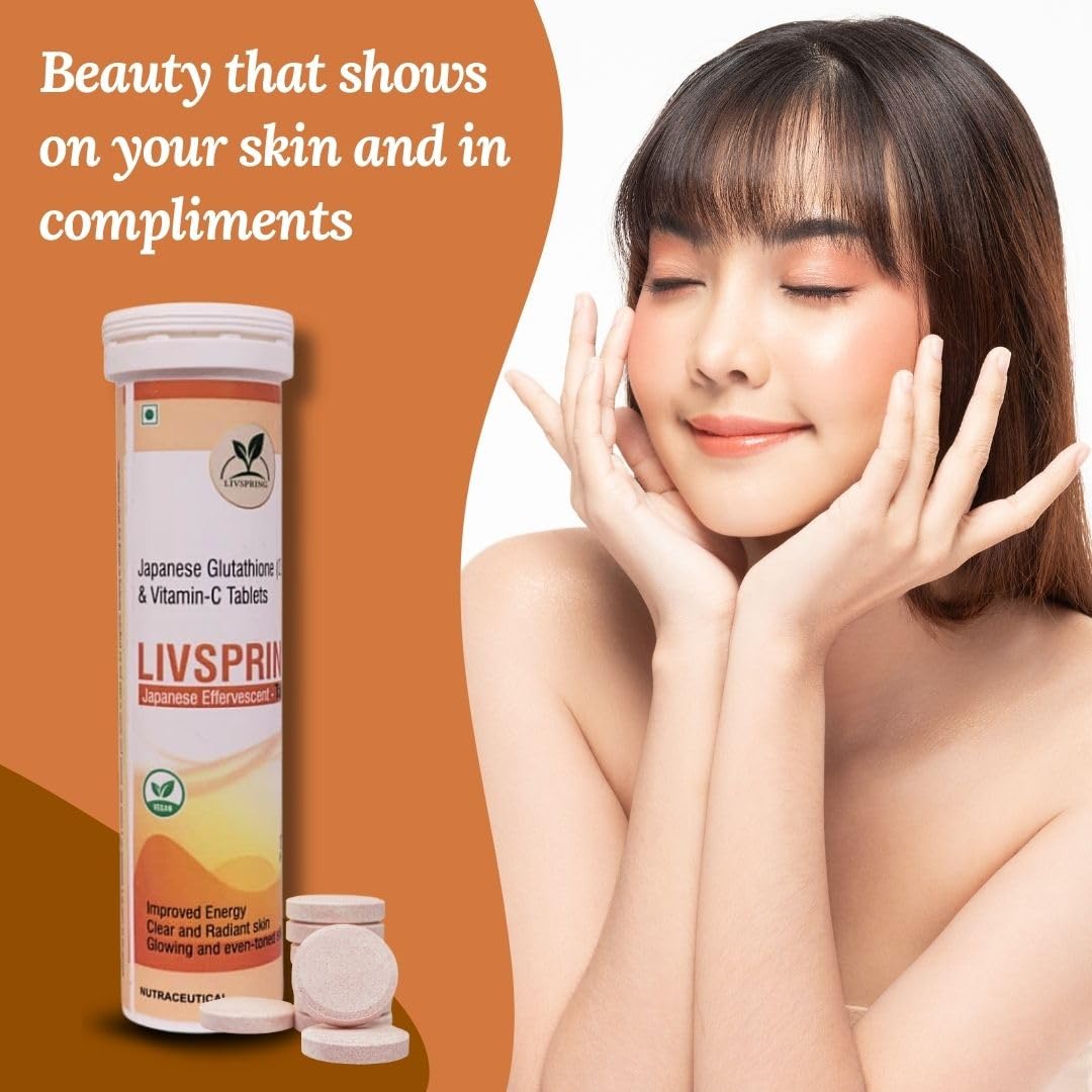 Japanese L-Glutathione Effervescent Tablets
