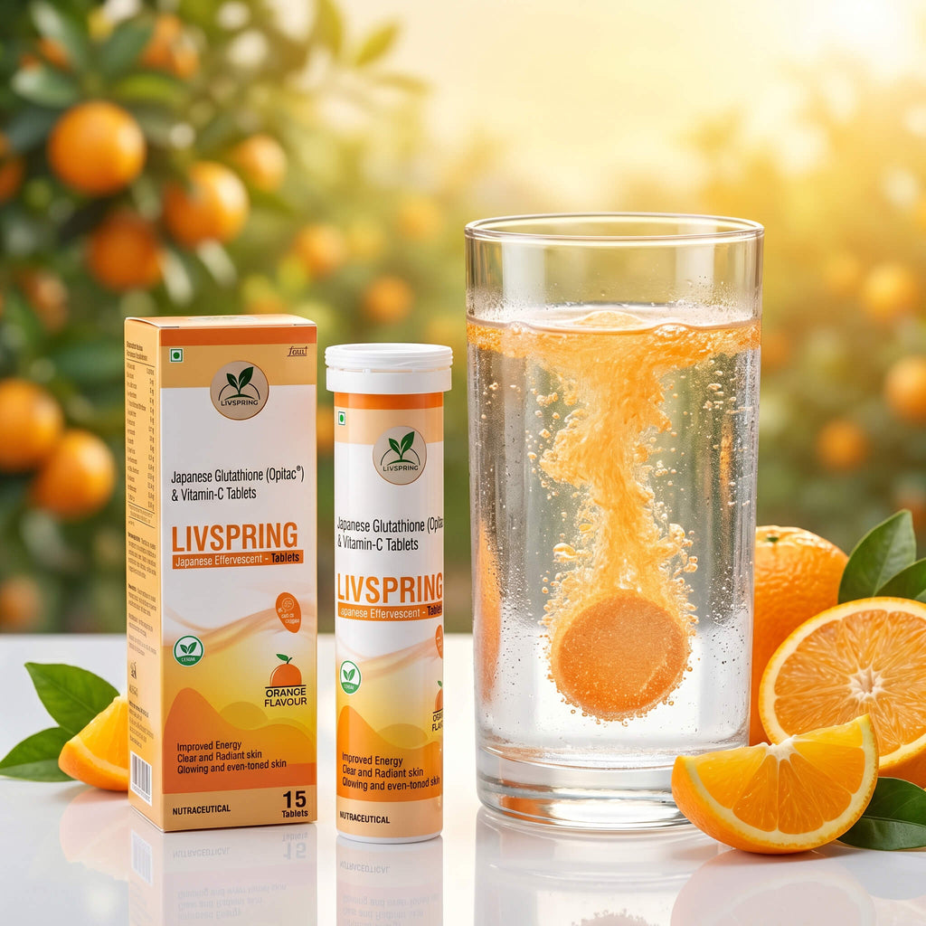 Japanese L-Glutathione Effervescent Tablets