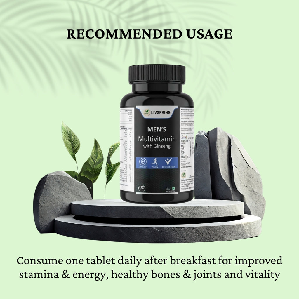 LivSpring Multivitamin for Men