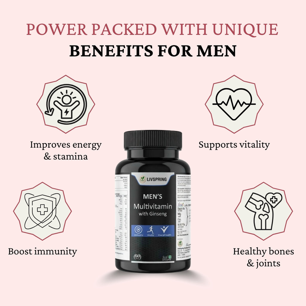 LivSpring Multivitamin for Men