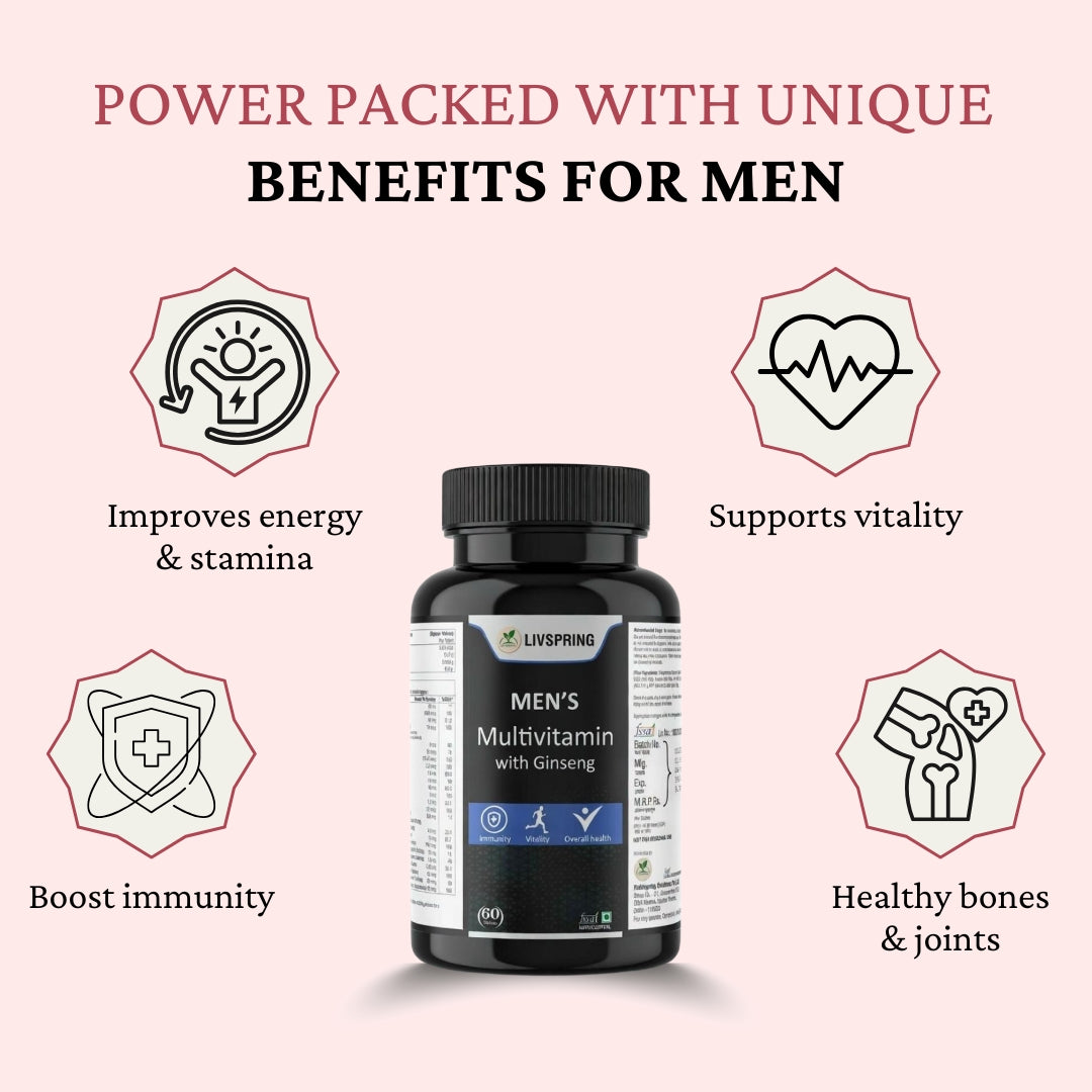 LivSpring Multivitamin for Men