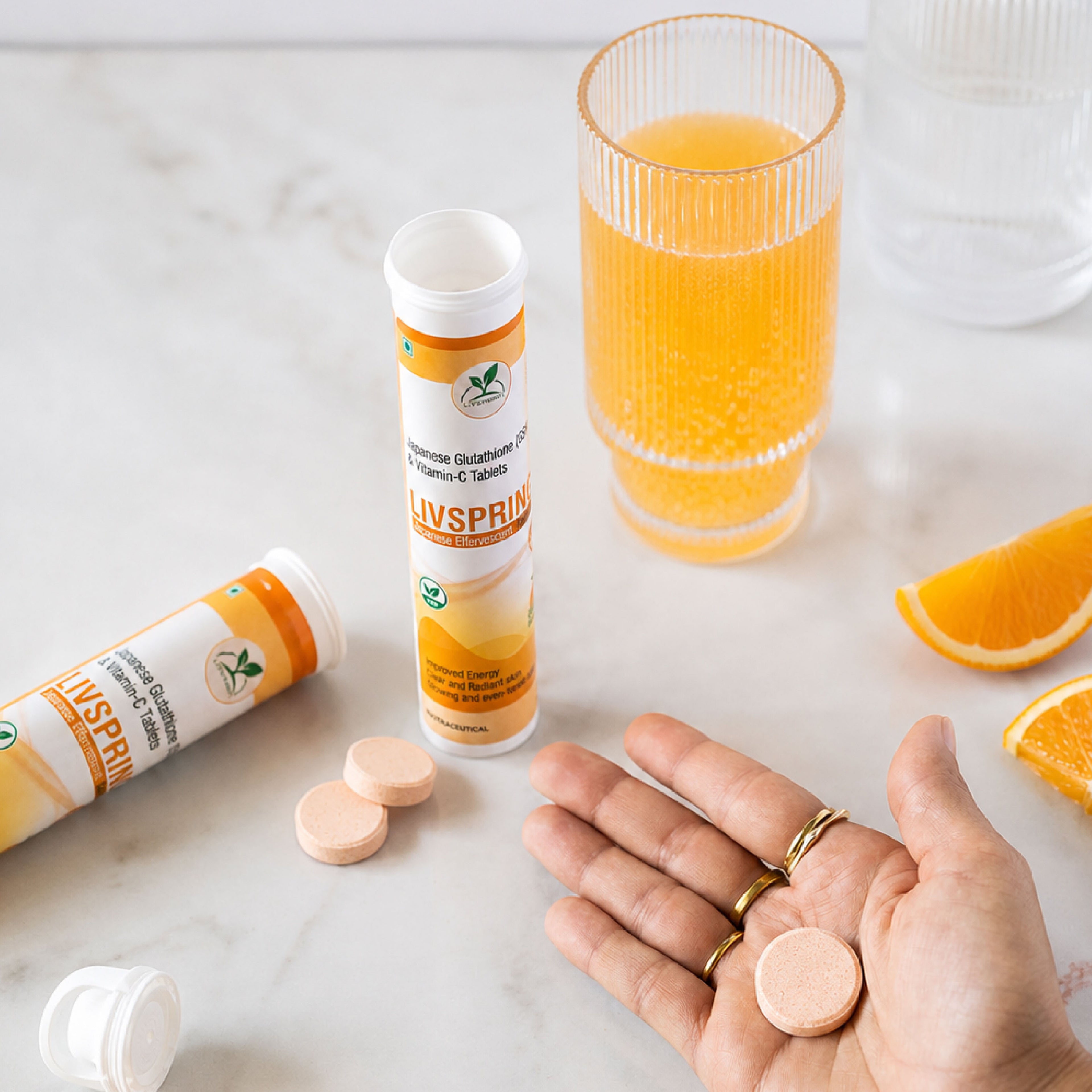 Japanese L-Glutathione Effervescent Tablets