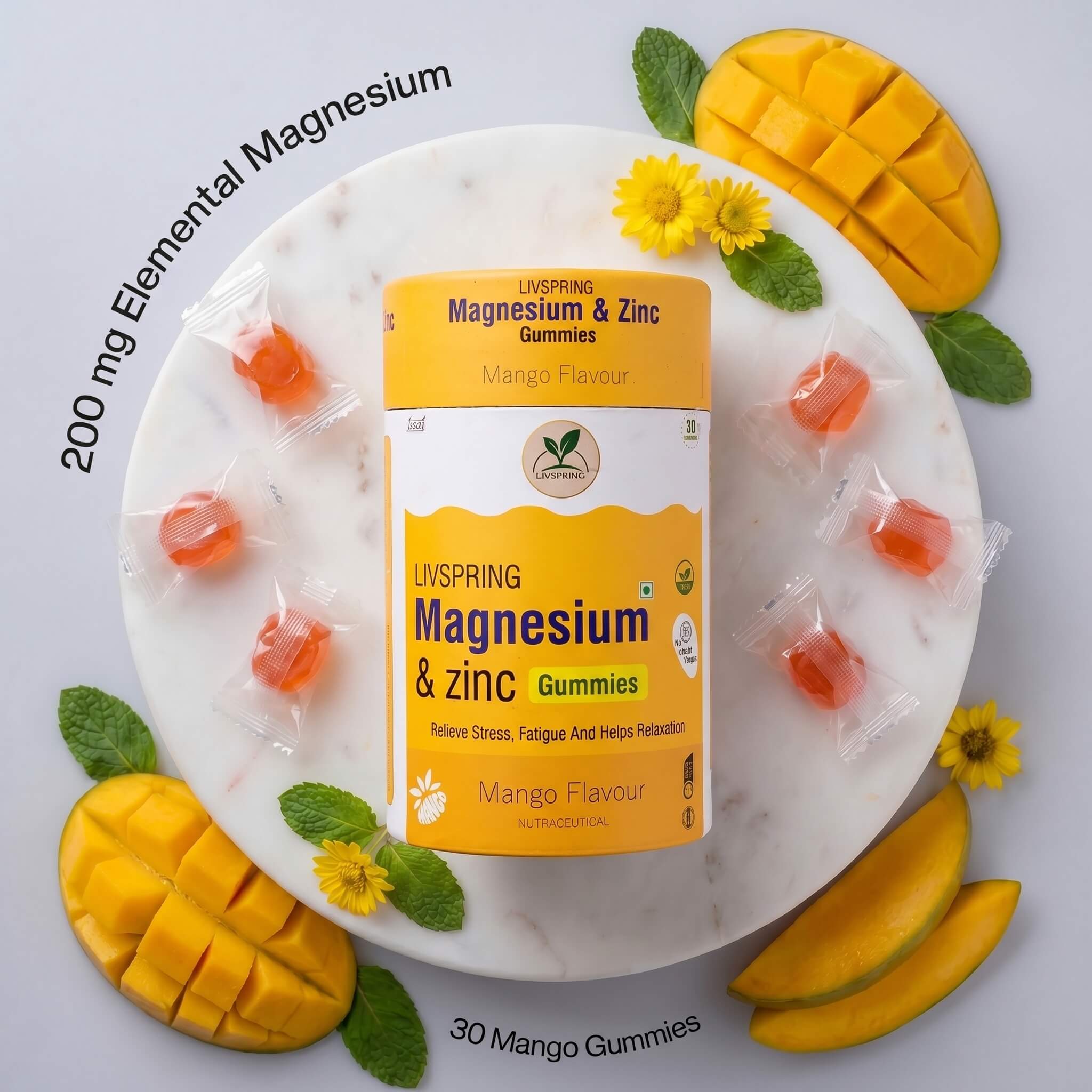 LivSpring Magnesium & Zinc Gummies